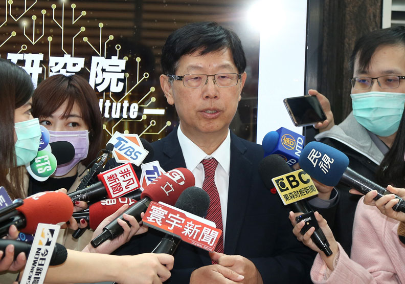 圖／鴻海董事長劉揚偉。張智傑攝