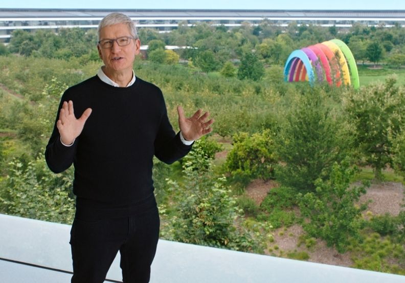 圖／蘋果執行長庫克。取自Apple官網。 