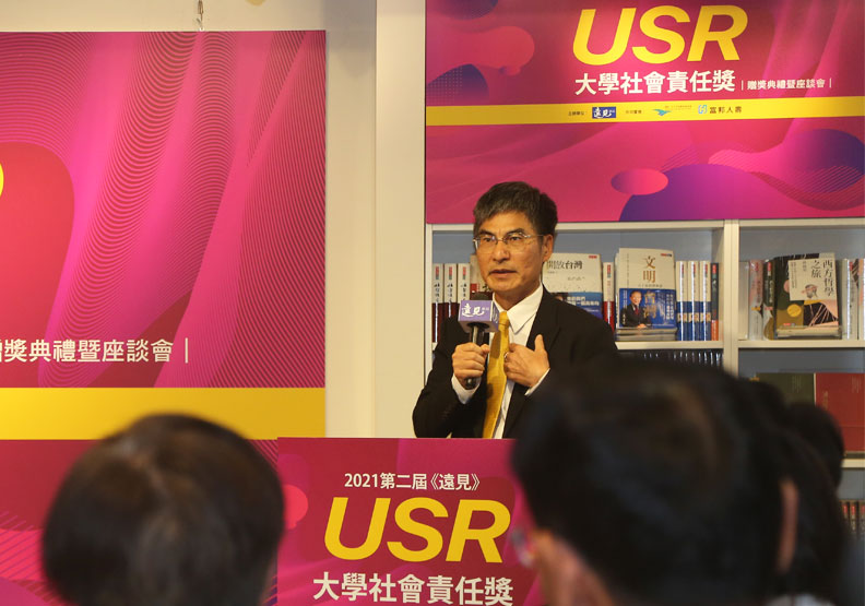 前科技部部長、現任台大電機系講座教授陳良基。張智傑攝