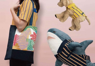 IKEA「鯊鯊」有制服穿了！IKEA舊制服改造，打造永續概念新市集