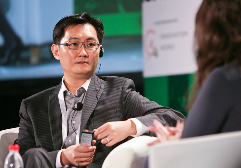 騰訊創辦人、控股主席馬化騰過去一週帳面資產增60億美元。取自Flickr