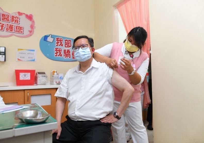 桃園市長鄭文燦。桃園市新聞局處提供。