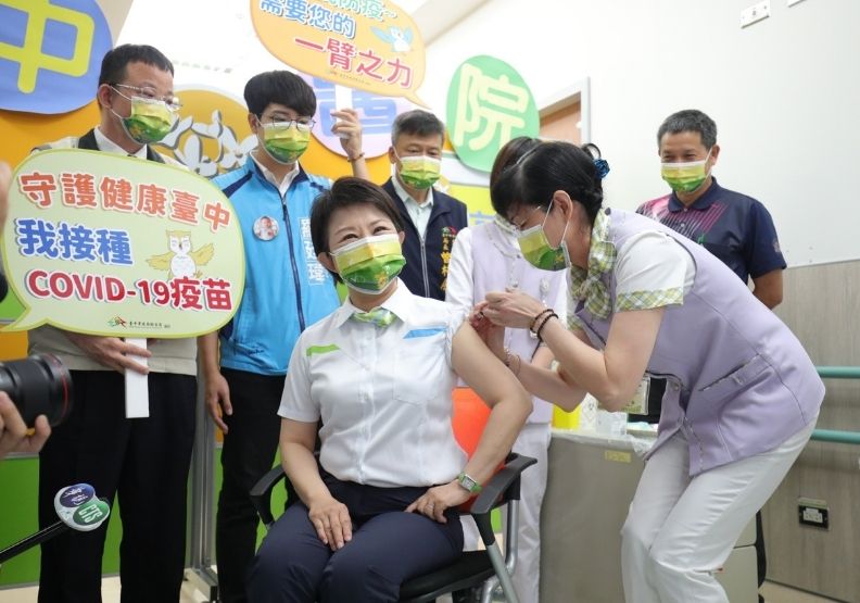 台中市長盧秀燕。台中市政府提供。