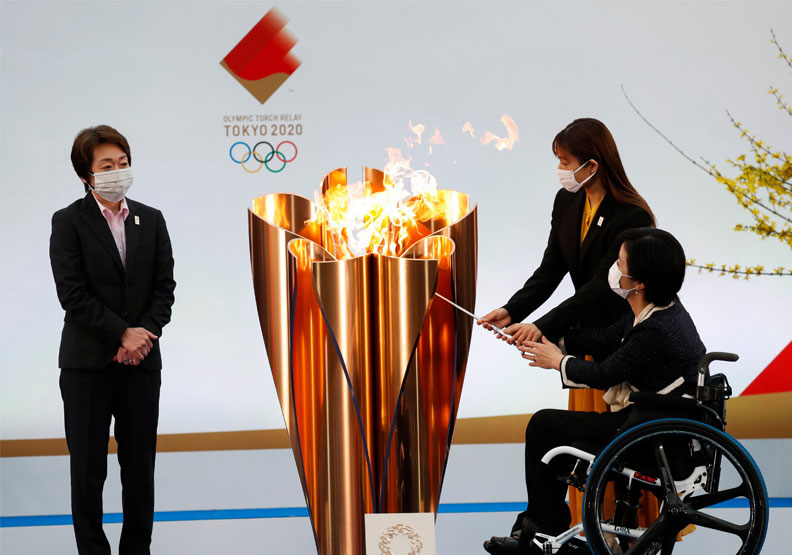 已順延一年的東京奧運能如期舉行？仍是問號。取自#Tokyo2020推特