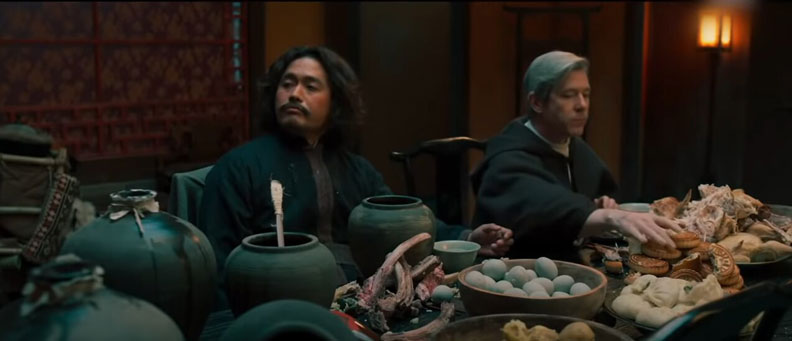 劇中出現月餅、包子與皮蛋等食物引起爭議。chosun