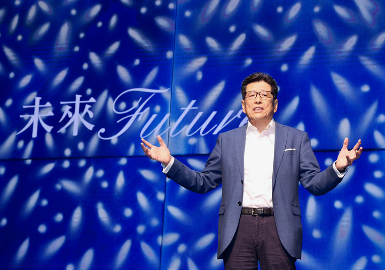 嚴長壽呼籲以文明讓台灣看到未來。張智傑攝影
