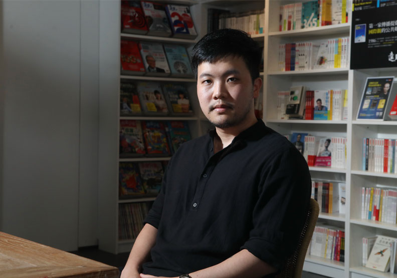 圖／《股癌》主持人謝孟恭。蘇義傑攝