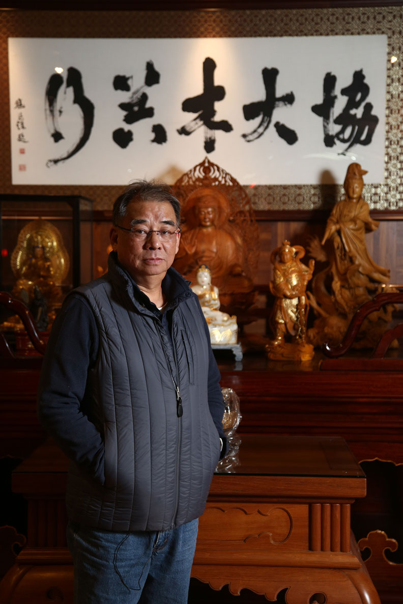 協大木器行負責人李炳榮。陳之俊攝。