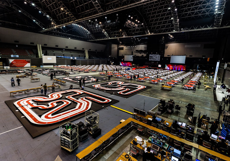 2018年趨勢科技在日本福岡舉辦全球員工AI競賽。趨勢科技提供