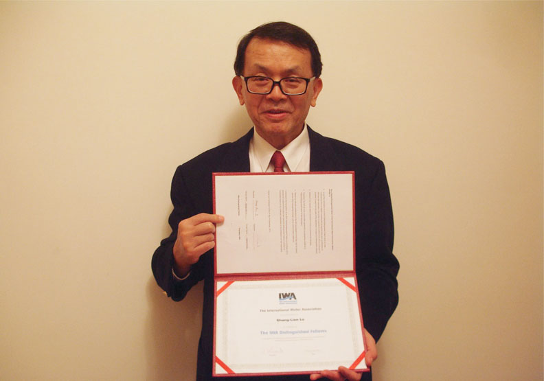 台灣大學環工所教授駱尚廉。