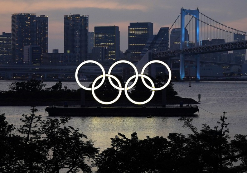 位於東京的經典奧運地標。cbs