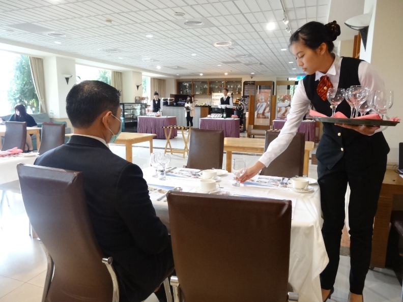 群英會館全國科大規模最盛的校園實習旅館。