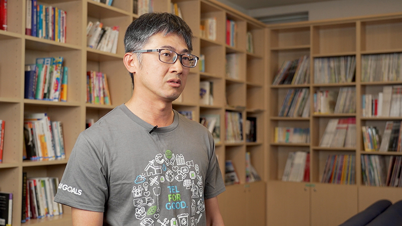 東京威力科創營運本部總經理柯昱成表示，這次向同仁發起募書活動，總共募集到約1100本，同仁們很踴躍、熱情地響應這個活動。