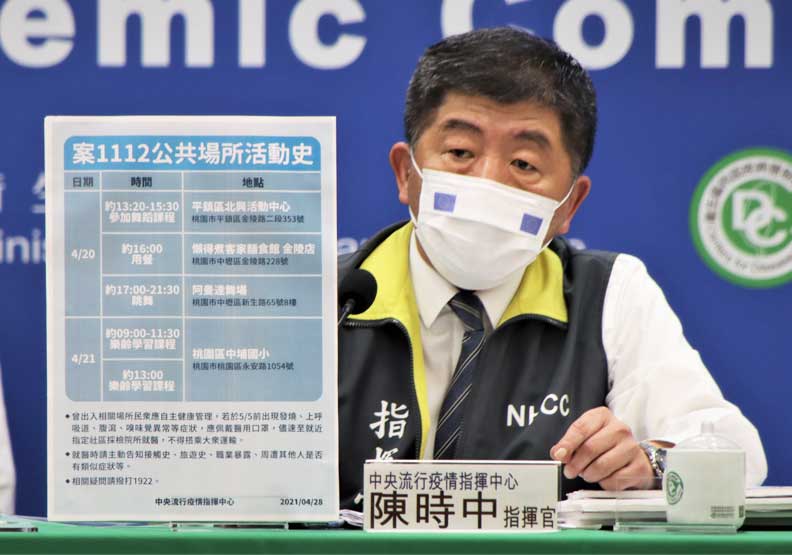 圖／衛福部長陳時中。中央流行疫情指揮中心提供