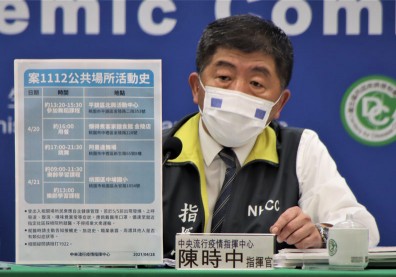指揮中心公布本土病例足跡圖！曾去過桃園小學、舞場、麵店、活動中心