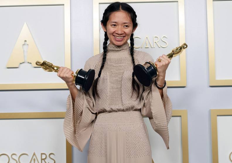 趙婷風光得獎,中國人卻不怎麼在乎。Oscars