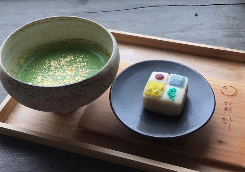 烏山頭水庫開工百年紀念和菓子 金箔、水稻看見八田與一故鄉
