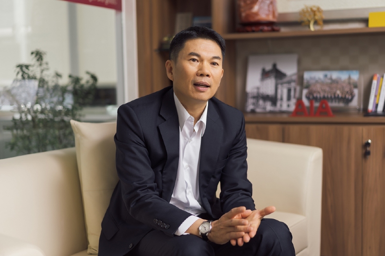 AIA友邦人壽總經理侯文成。