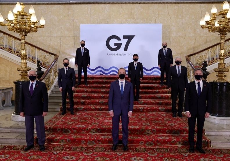 圖／取自G7UK推特。 