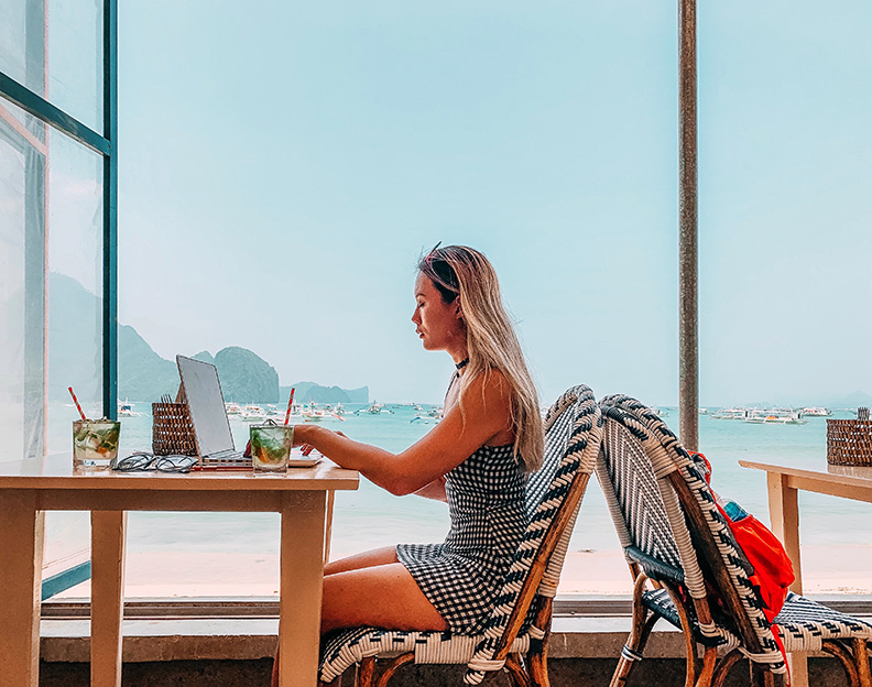 靠自己的努力打造出適合你的遠距工作。取自本書。