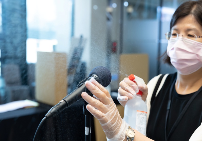 永豐餘股東會提高防疫規格。永豐餘提供