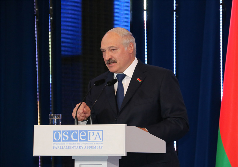 白俄羅斯總統魯卡申柯（Alexander Lukashenko）。Flickr by OSCE Parliamentary Assembly