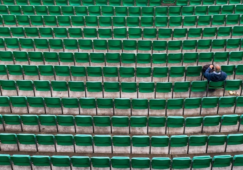 沒有海外觀眾的東奧，觀眾席上將會變得非常冷清。Photo by Roman Koester on Unsplash。