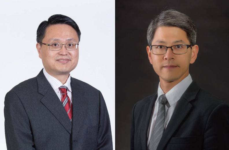 香港科技大學 楊經倫教授(左)及美時醫療國際銷售及營銷 高級副總裁梁鏡波(右)