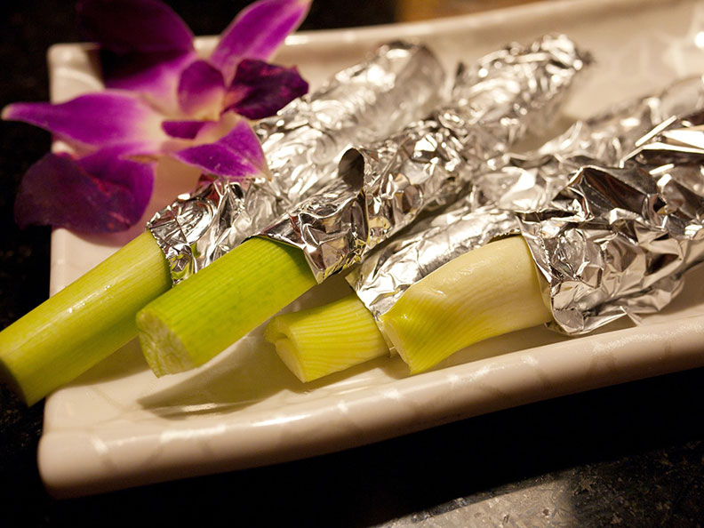 烤茭白筍是許多人中秋料理的最愛。取自農業兒童網