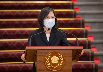 兩週來首露面！蔡英文總統：國產疫苗若有炒股具體指控，一定依法嚴查！