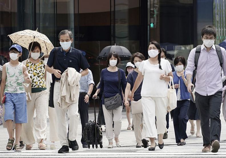 日本的疫情十分嚴峻。CFP