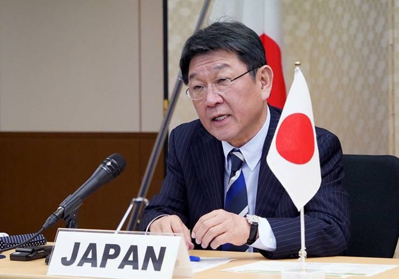 日本外相茂木敏充。取自茂木敏充twitter