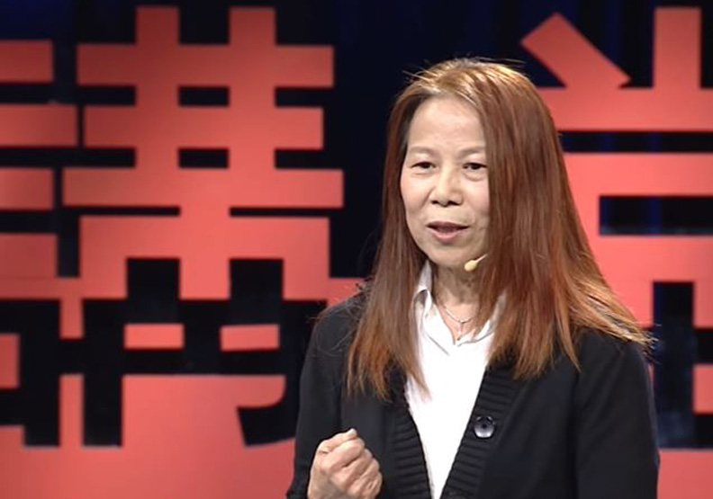 中研院生醫所兼任研究員何美鄉。擷取自youtube 