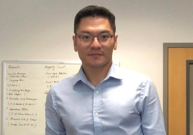 德州州立大學助理教授翁履中。翁履中提供