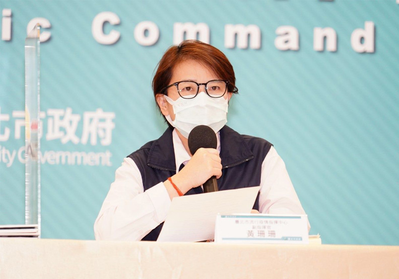台北市副市長黃珊珊。台北市政府提供