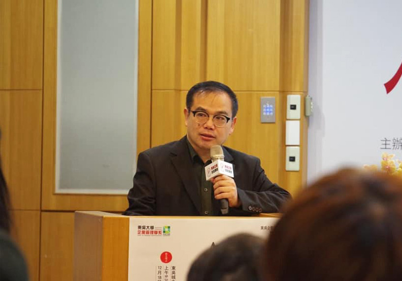 金庫資本管理合夥人兼總經理丁學文。取自丁學文臉書