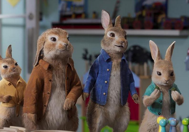 《比得兔兔》。Sony