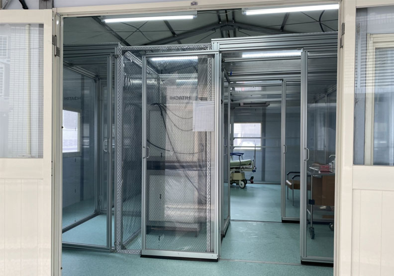 圖為負壓隔離艙。三顧公司提供