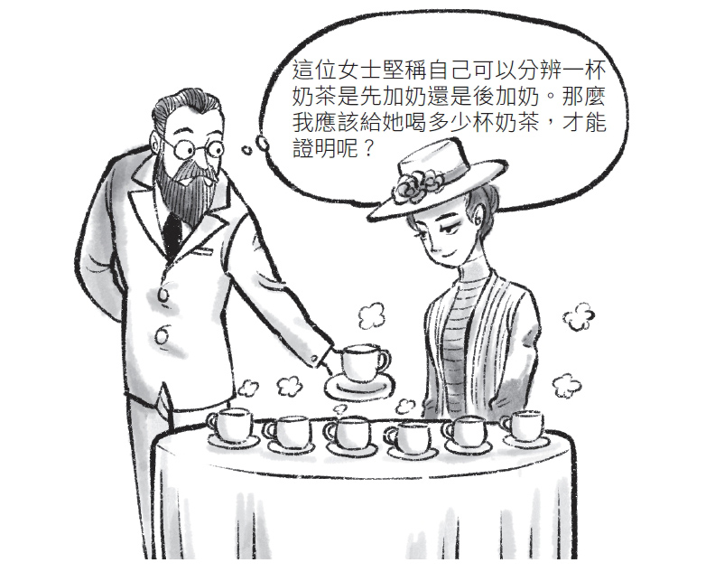 歷史上第一次「隨機對照實驗」。取自本書。