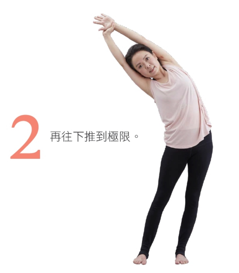 2. 再往下推到極限。幸福文化提供