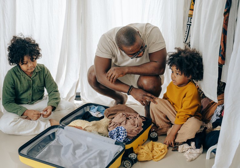 長時間照護孩子，讓許多家長有焦慮問題。pexels