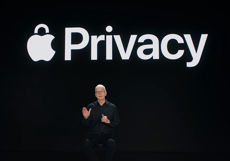 圖／蘋果執行長庫克。擷取自WWDC2021