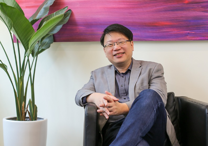 圖 / 安盛生科陳彥宇總經理。