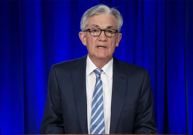 圖／聯準會主席鮑威爾（Jerome Powell）。Flickr by Federalreserve 