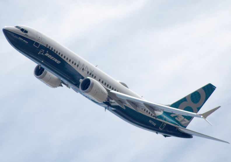 波音737 MAX 8客機。取自維基百科