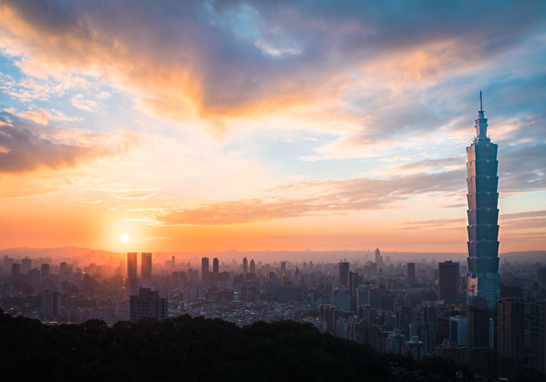 因去年疫情,台北名次前進不少,Unsplash by Jack。