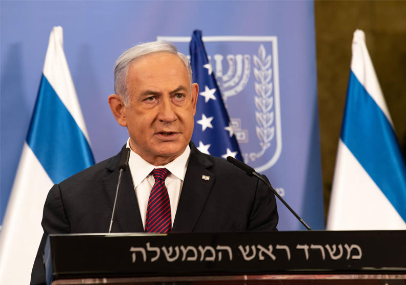 以色列總理納坦雅胡下令軍方對加薩走廊展開猛烈空襲。取自Flickr