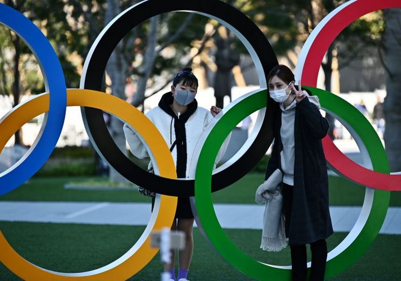 日本的疫情慢慢的受到控制。AFP