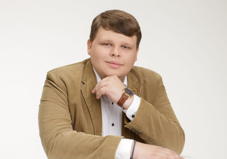 「立陶宛-台灣論壇」創辦人卡洛里斯．斯塔修庫納斯。取自立陶宛共和國自由運動黨官網