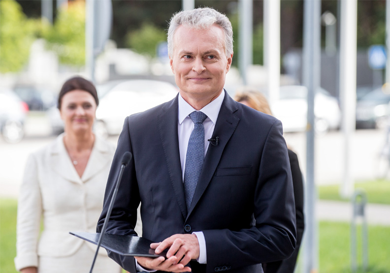 立陶宛總統吉塔納斯．瑙塞達。wikimedia commons by Augustas Didžgalvis